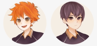 Наклейка Shouyou Hinata X Tobio Kageyama » Haikyuu - Haikyu!! #6415016