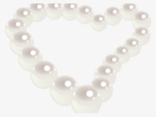 Necklace Clipart Heart Necklace - Pearl Clip Art #6416405