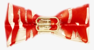 Red Drip Bow Tie - Belt #6416633