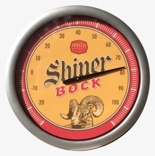 Outdoor Thermometer Shiner Bock - Shiner Bock Beer - 12 Fl Oz Bottle #6417520