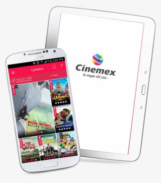 Con La Nueva Aplicación De Cinemex Podrás Comprar De - Smartphone #6418133