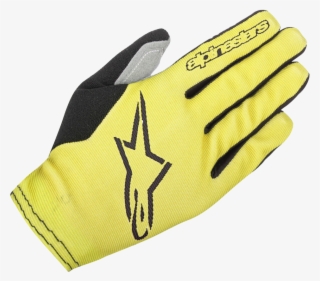 Alpinestars Aero 2 Long Finger Trail Glove Acid Yellow - Alpinestars Aero 2 Bicycle Gloves Yellow/black L #6418622