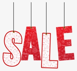 Christmas Hanging Sale Decoration Png - Christmas Sale Clipart #6419122