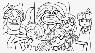 Orange Sherbette, Safe, Scott Pilgrim Vs The World, - Line Art #6419825