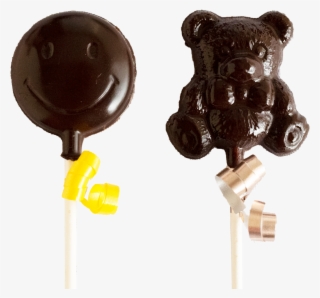 Feel Better Smiley Face Teddy Bear Lollipops - Smiley #6419998