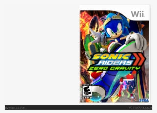 Sonic Riders Zero Gravity Box Art Cover - Sonic The Hedgehog #6420274