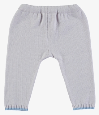 Merino Grey With Blue Tipping Leggings #6420761
