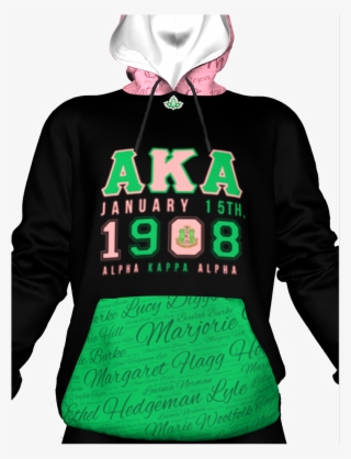 Exclusive Aka Legacy Founders Black Hoodie * #6420995