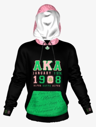 Exclusive Aka Legacy Founders Black Hoodie - Leggings #6421051