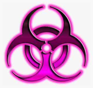 Macabreoperetta What I Dislike - Purple Biohazard Symbol Transparent #6421215