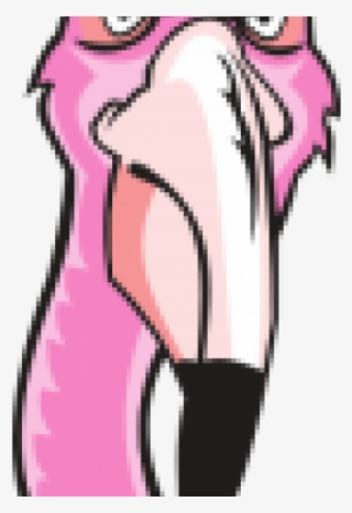 Head Clipart Flamingo - Cartoon #6421903