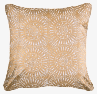 Sphere Print Gold Lounge Cushion 50 X 50 Cm - Cushion #6421943