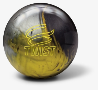 Brunswick Twist Black/gold/silver Bowling Ball - Brunswick Twist #6422060