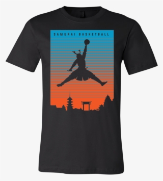 Basketball Samurai Unisex Shirt Bella Canvas - Scary Costume T Shirt #6422868