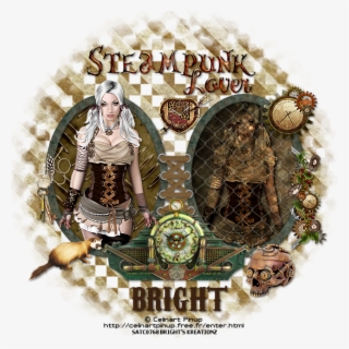 Font Of Choice I Used Carnivalee Freakshow - Cool Steampunk Desk Clock Mantle Steam Punk Sci-fi, #6423105
