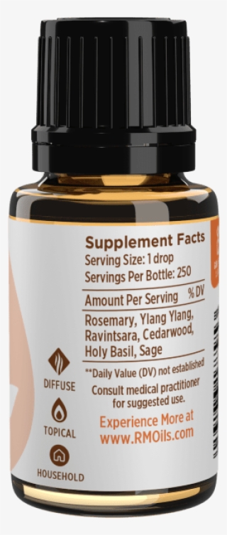 Sticker Top Hair Support Turn - Rocky Mountain Oils Fitness Pure Natural Essential #6424106