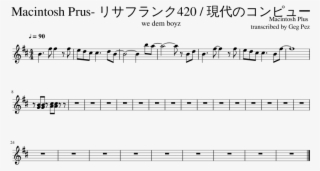 Print - Sheet Music #6424611