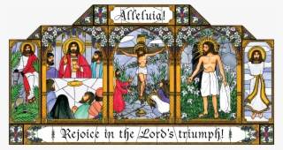 Easter Resurrection Stained Glass #6425138