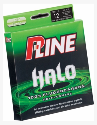 P-line Prem Fluor Coated Line Moss Green 300yd 15lb - P-line Halo Fluorocarbon Line 15 Pound #6425688