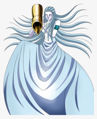 Vector Library Aquarius Drawing Goddess - Acuario Caballeros Del Zodiaco #6425737