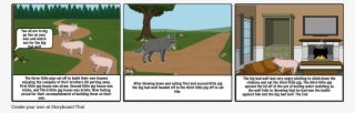 The Three Little Pigs - Big Bad Wolf #6425839