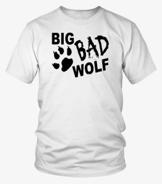 Big Bad Wolf Paw Distressed White Novelty T Shirt Teefig - Teach The Cutest Pumpkins In The Patch T Shirt #6425888