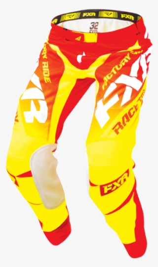 Fxr Mission Mx Pant Nuke Red/hi-vis/white - Trousers #6426479