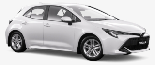 White Toyota Corolla Hatchback #6426521