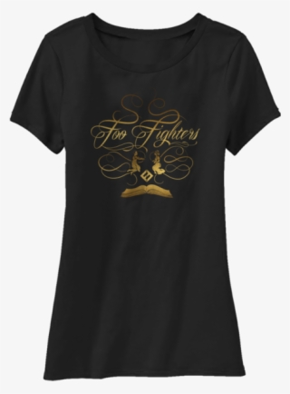 Kids Book Women's Tee - Foo Fighters T Shirt V Neck #6427538