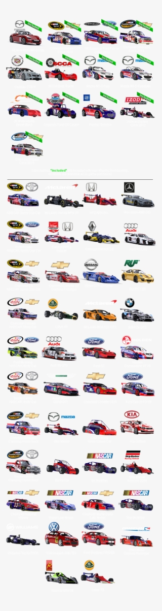 More Information On All Of Our Cars Is Available Here - Iracing Car List #6427916