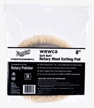 Copyright 2019 Sparkle Auto - Meguiars Wrwc8 8 Soft Buff Rotary Wool Cutting Pad #6428257