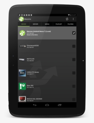 Mezzmo Android - Device Tab - Mobile Device #6430338