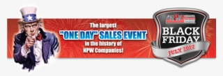 Black Friday Web Banner - Uncle Sam #6430817