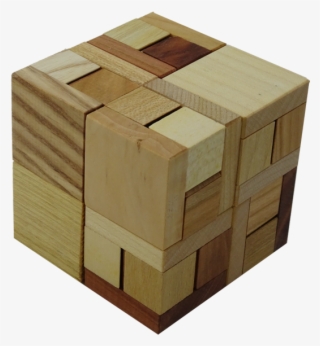 Diagra Wood Cube Puzzle - Cube #6430952