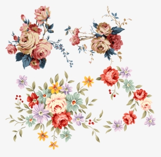 Chinese Flower Png - Victorian Flowers Png #6431054