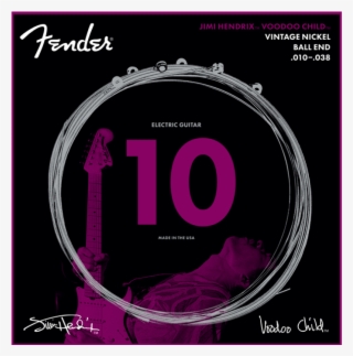 Fender Jimi Hendrix Voodoo Child Ball End Nickel Electric - Fender Jimi Hendrix Strings #6431220