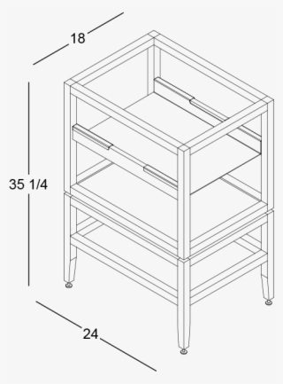 Clip Art Free Library Drawing Wood Metal Cube - Furniture #6431263