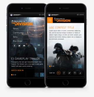 Tom Clancy's The Division Logo Png #6432242