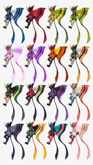 Dan Cooper On Twitter - Naoto Bbtag Colors #6433098