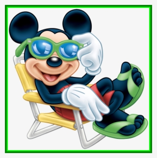 Svg Free Download Unbelievable Mickey Mouse With Sunglasses - Mickey Mouse Summer #6433318
