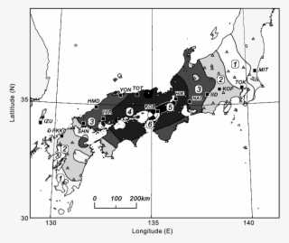 The Pattern Of Intensity For The Seven Point Japanese - Illustration #6433366