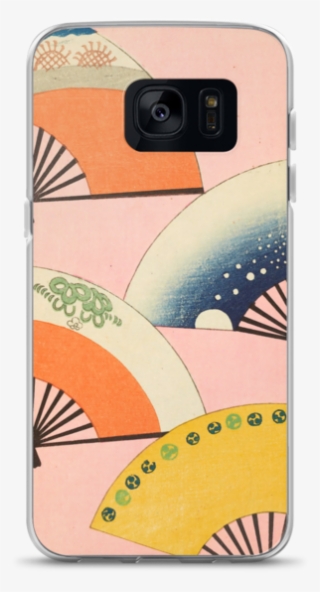 Japanese Bijutsukai Fan Print Samsung Case - Shell #6433819