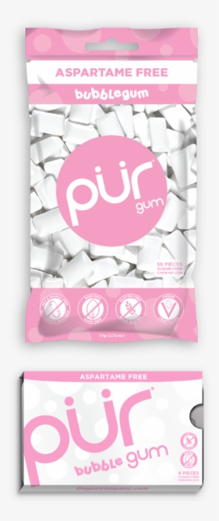 Pur Bubble Gum - Pur Gum Chocolate Flavours #6433964