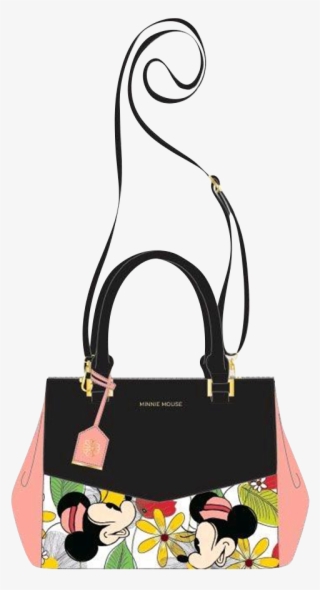 Disney Apparel Minnie Mouse Flower Print Crossbody #6434750