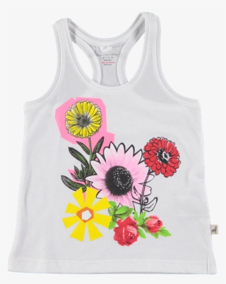 "valentine" Floral Print Vest Top #6434799