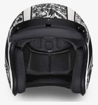 Dot Daytona Cruiser Graffiti Design Open Face Motorcycle - Motorcycle Helmet #6435550