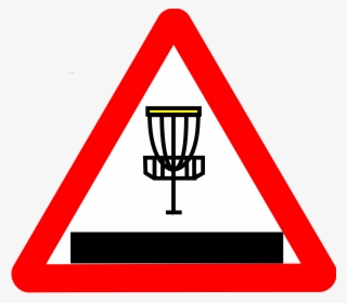 Disc Golf Roadsign Clipart, Vector Clip Art Online, - Disc Golf Clip Art #6436673