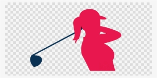 Ladies Golf Clipart Clip Art Women Golf Clip Art - Coin Clipart Black And White #6436730