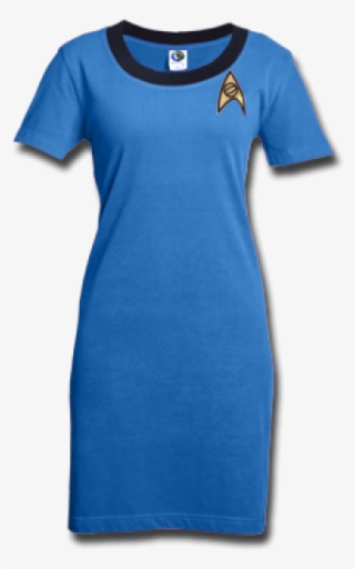 Star Trek Tos Science Officer T-shirt Dress - Star Trek Tos Engineering Female Officer Dress #6436982