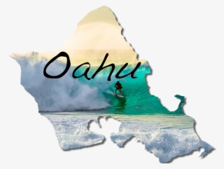 Oahu Outline 10 White - Oahu #6437105